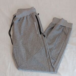 Gray Men's Sweatpants W/ Reflective stripes